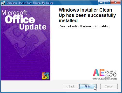 Windows Install Clean Up安装完成